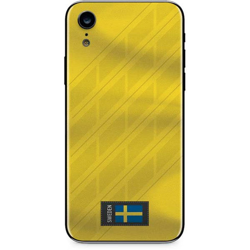 Sweden Soccer Flag iPhone XR Skin